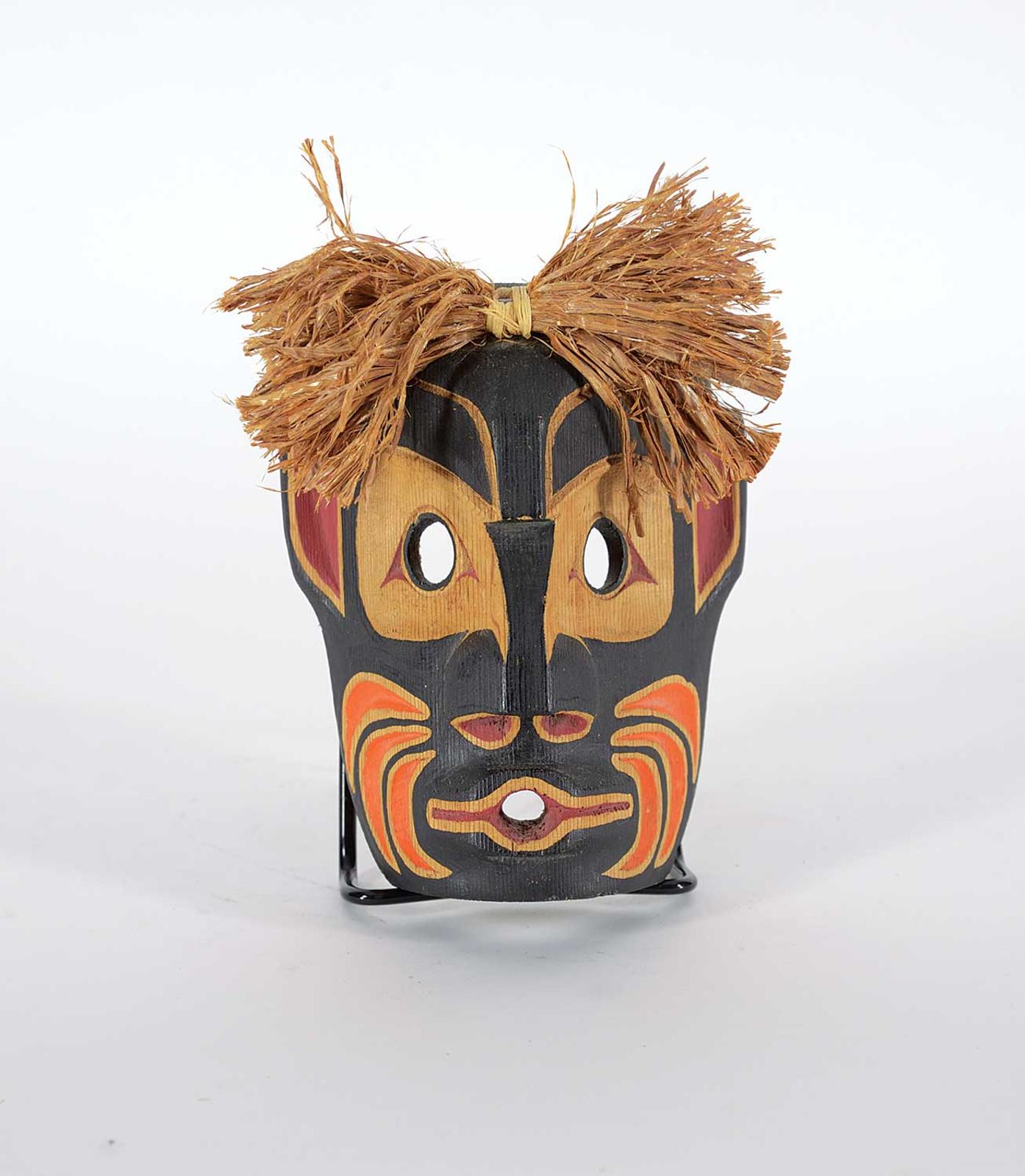 Jack James (1901) - Untitled - Small Black West Coast Mask