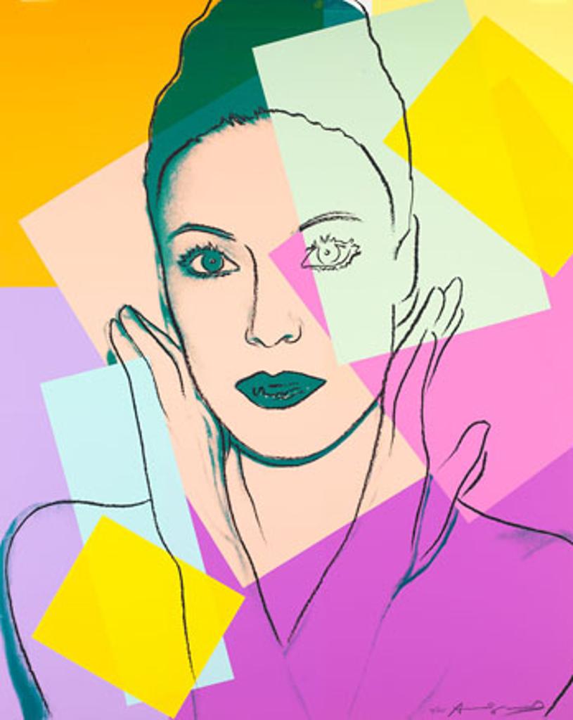 Andy Warhol (1928-1987) - Karen Kain (F.S.IIB.236)