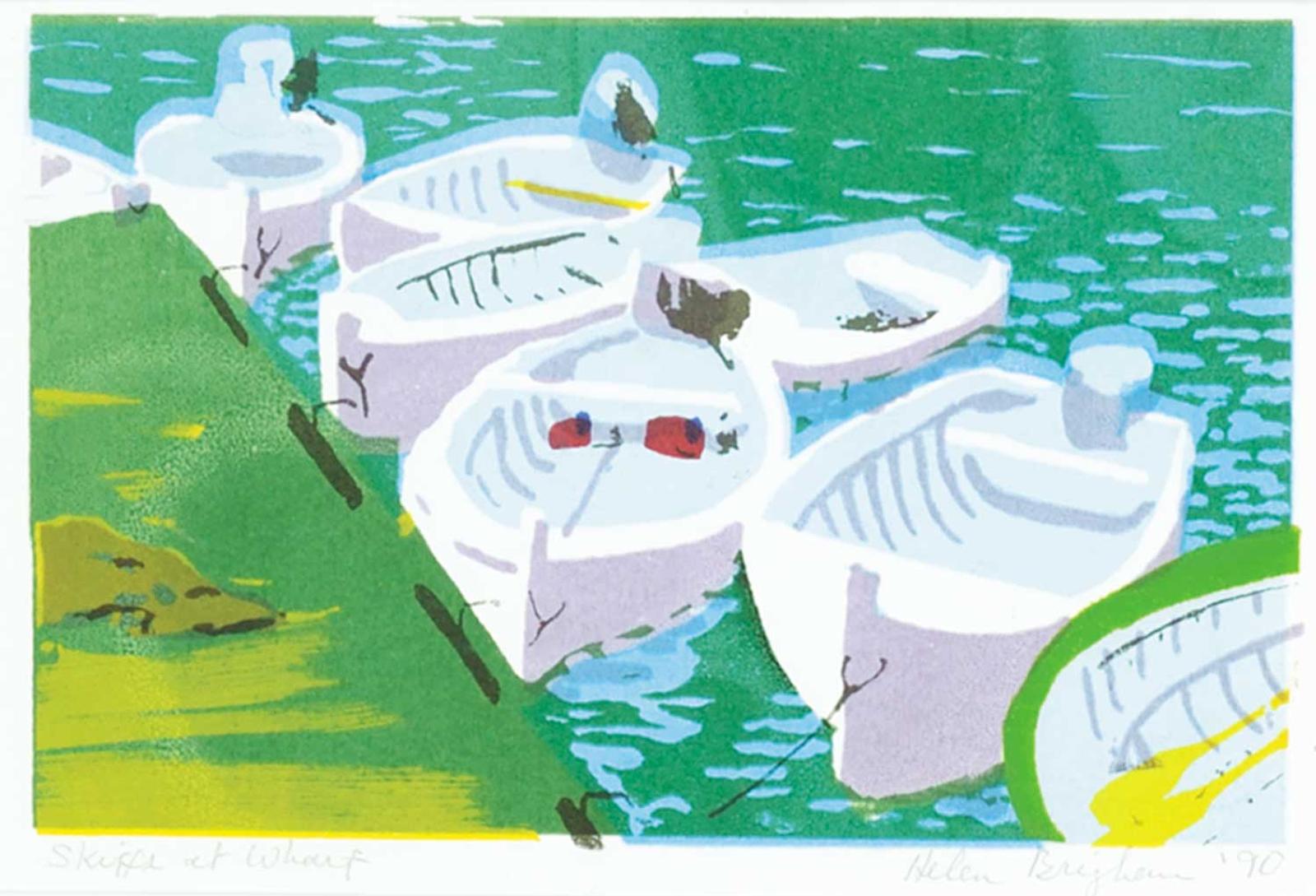 Helen Brigham - Skiffs at Wharf