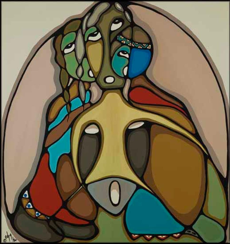 Daphne Odjig (1919-2016) - Mushrooms Our Guiding Force