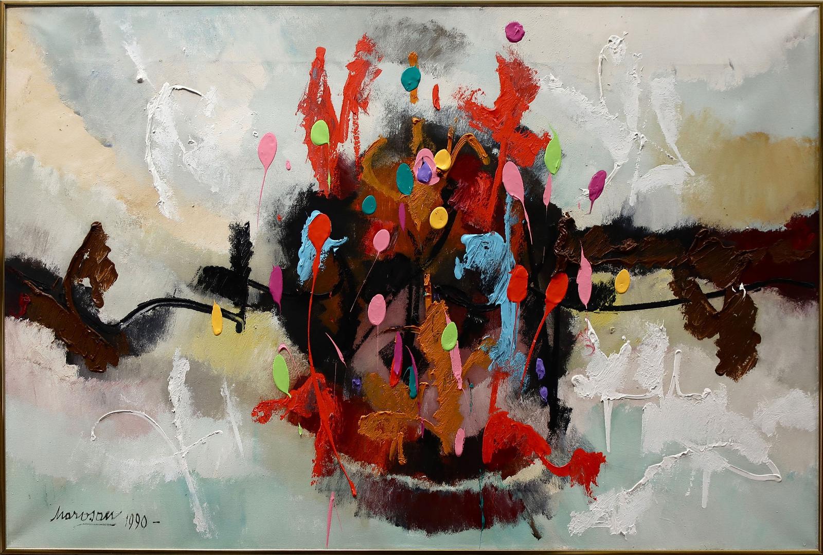 Gyula (Julius) Marosan (1915-2003) - Untitled (Abstract)
