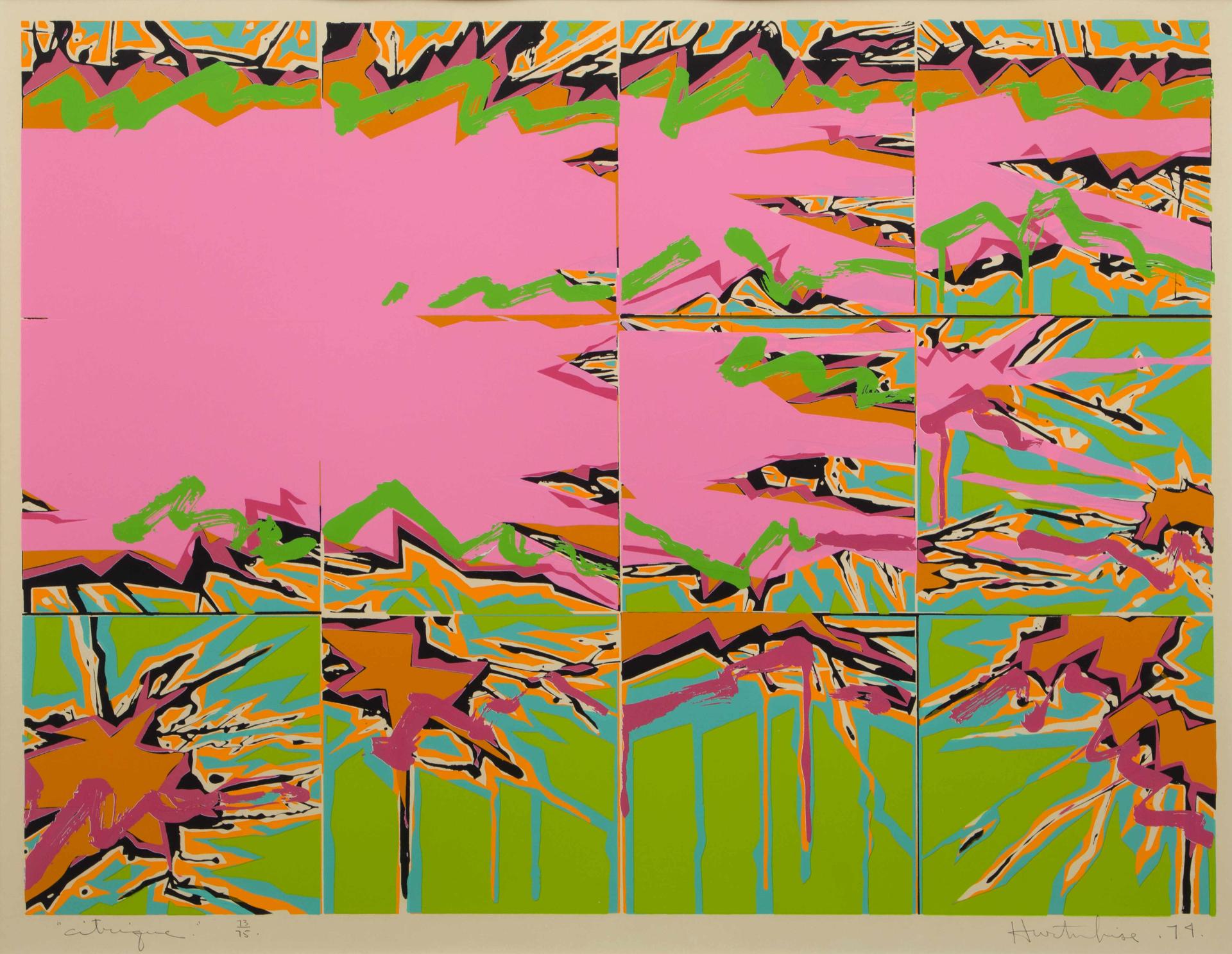 Jacques Hurtubise (1939-2014) - Citrique, 1974