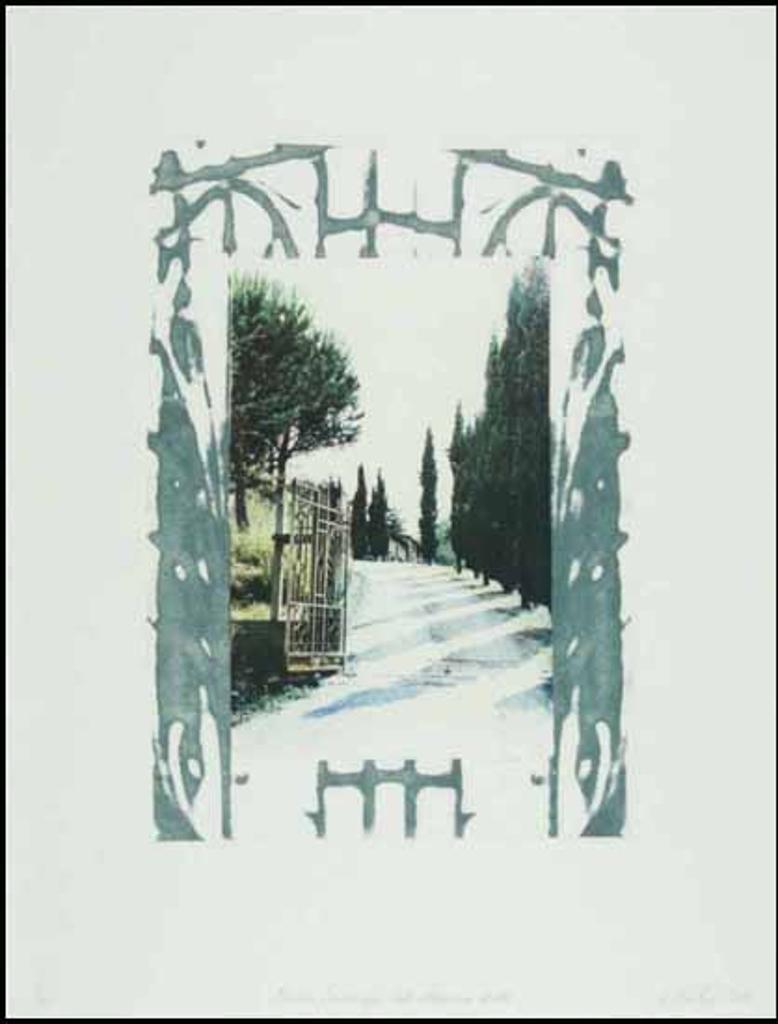 Catherine Baillies - Tuscan Landscape: Late Afternoon Shade (00336/2013-T386)