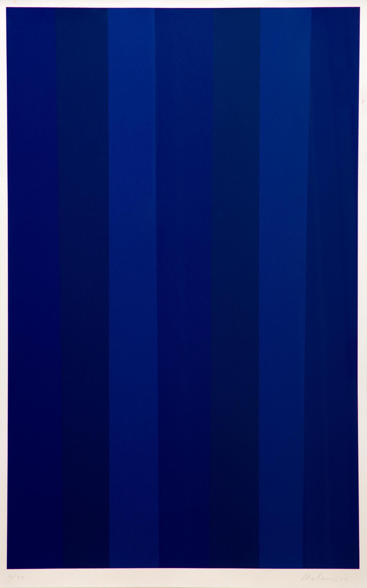 Guido Molinari (1933-2004) - Quantificateur bleu, 1992