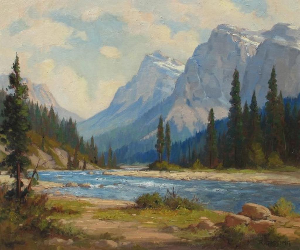 Roland Gissing (1895-1967) - Lougheed Mountain