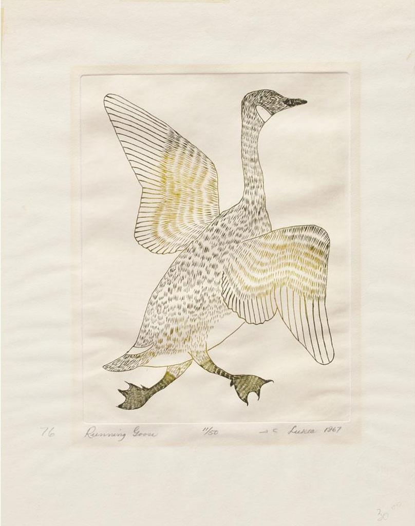 Lukta Qiatsuk (1928-2004) - Running Goose