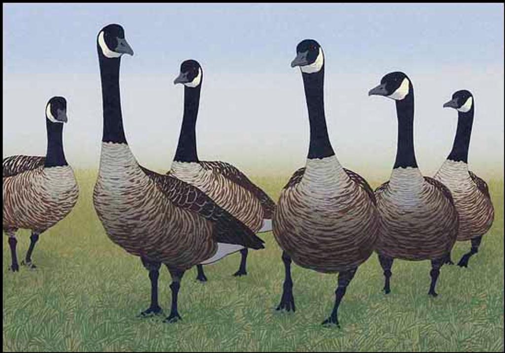 Don Li-Leger (1948-2019) - Canada Geese (00966/2013-1814)