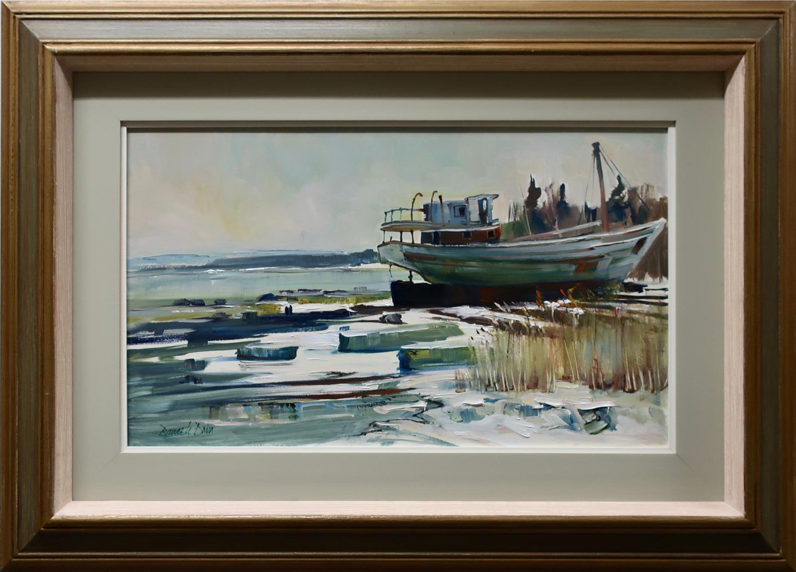 Bruce Le Dain (1928-2000) - La Goêlette, St. Joseph De La Rive, Charlevoix