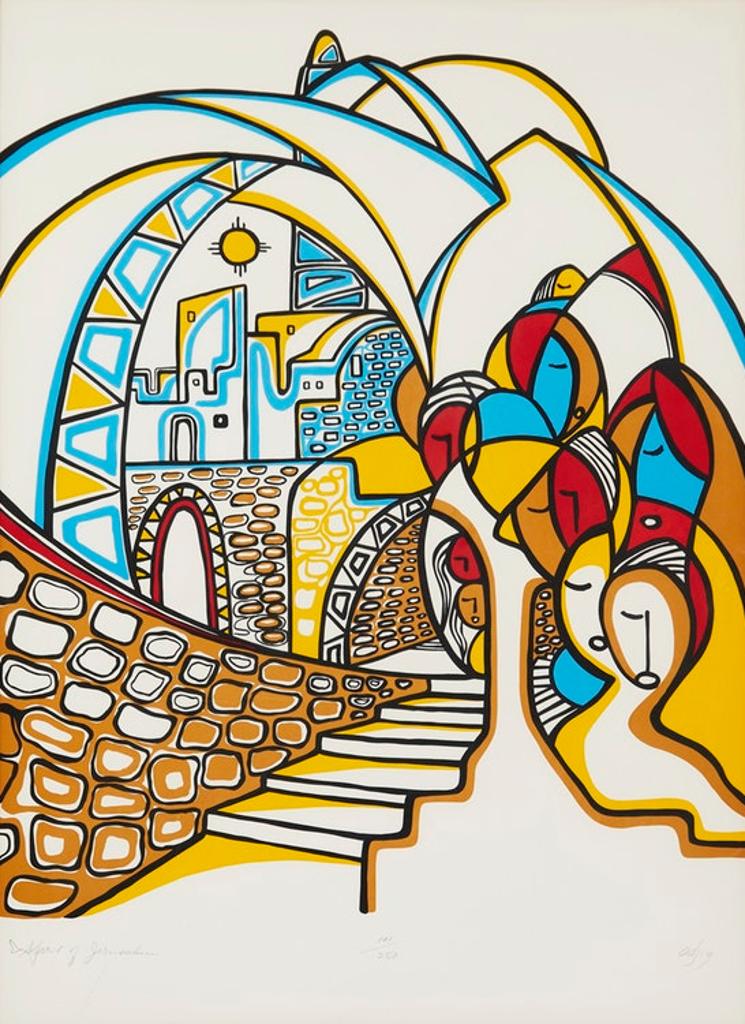 Daphne Odjig (1919-2016) - Spirit of Jerusalem