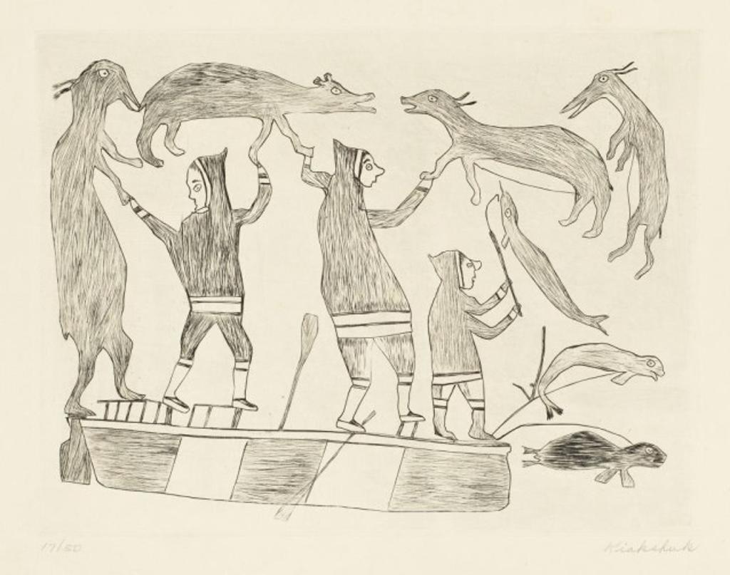 Kiakshuk (1886-1966) - Untitled
