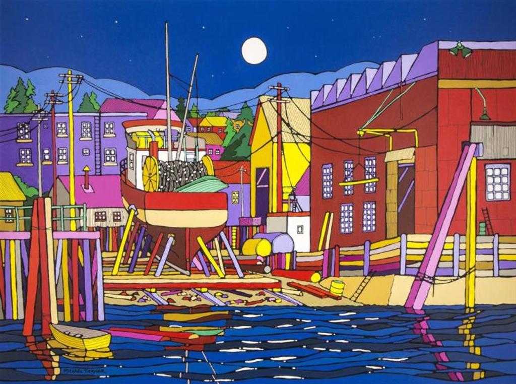 Michael A. Tickner (1947-2024) - Away in the Moonlight