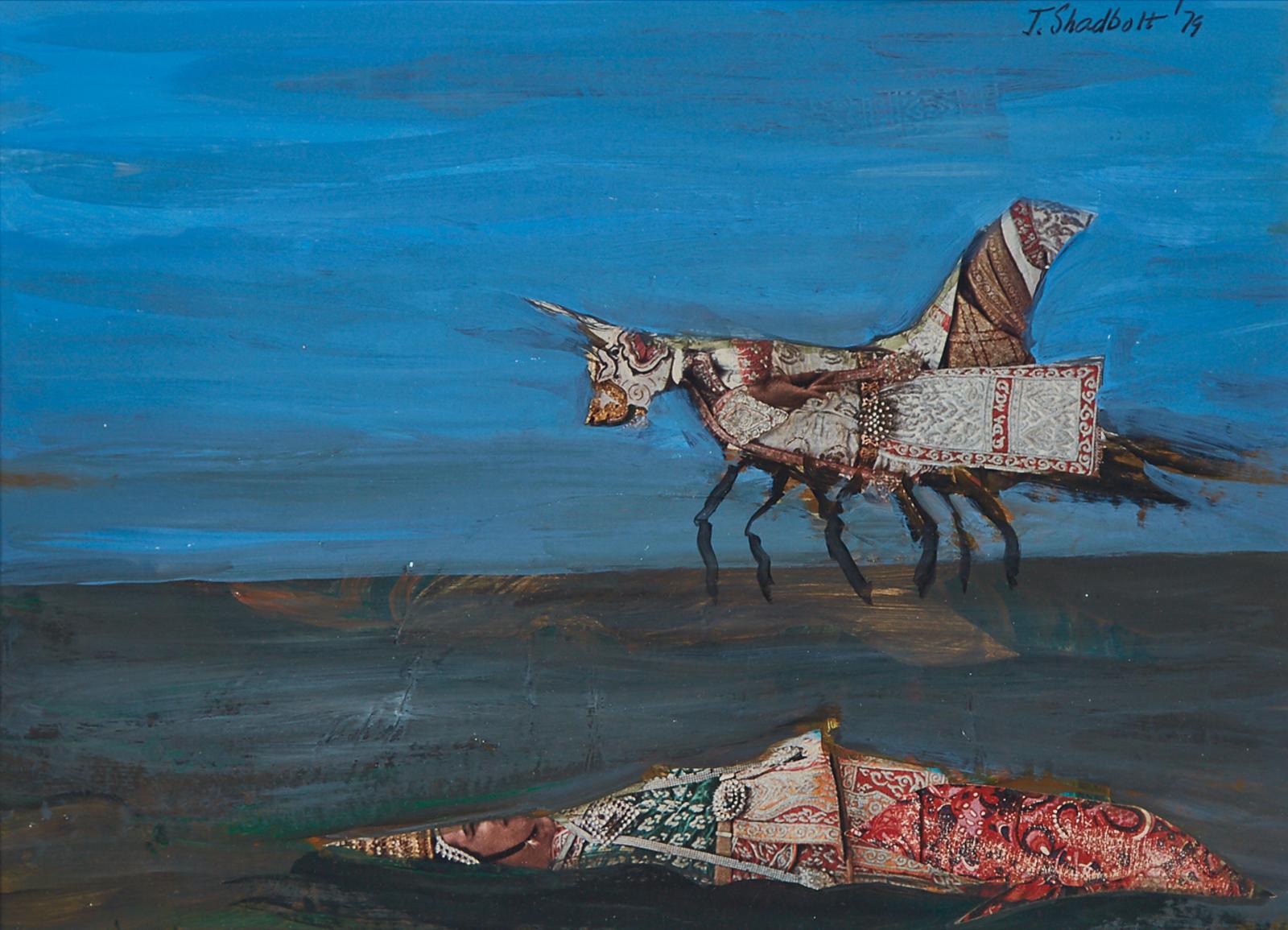 Jack Leaonard Shadbolt (1909-1998) - Desert Menace (2), 1979