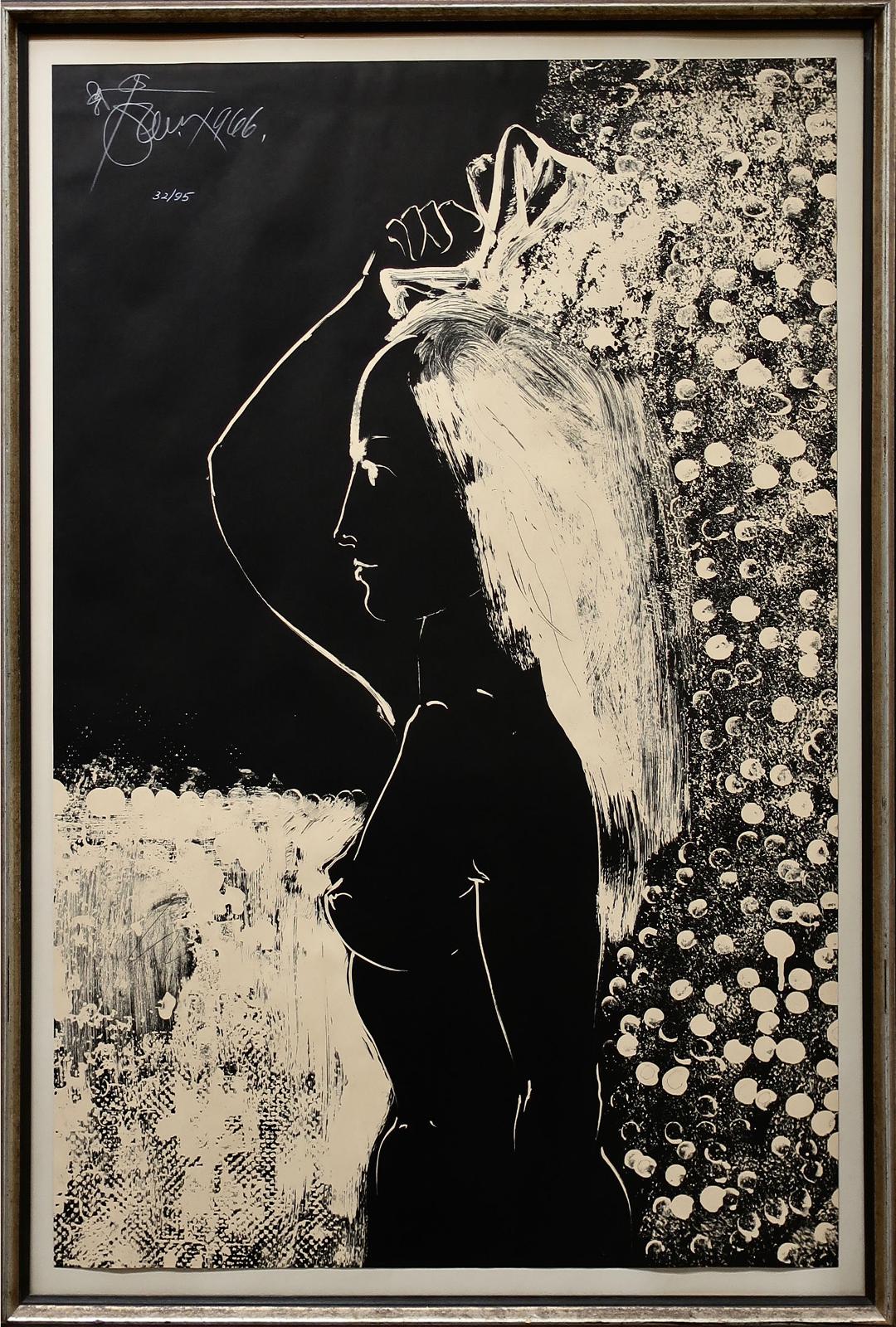 Harold Barling Town (1924-1990) - Untitled (Profile Of Nude)