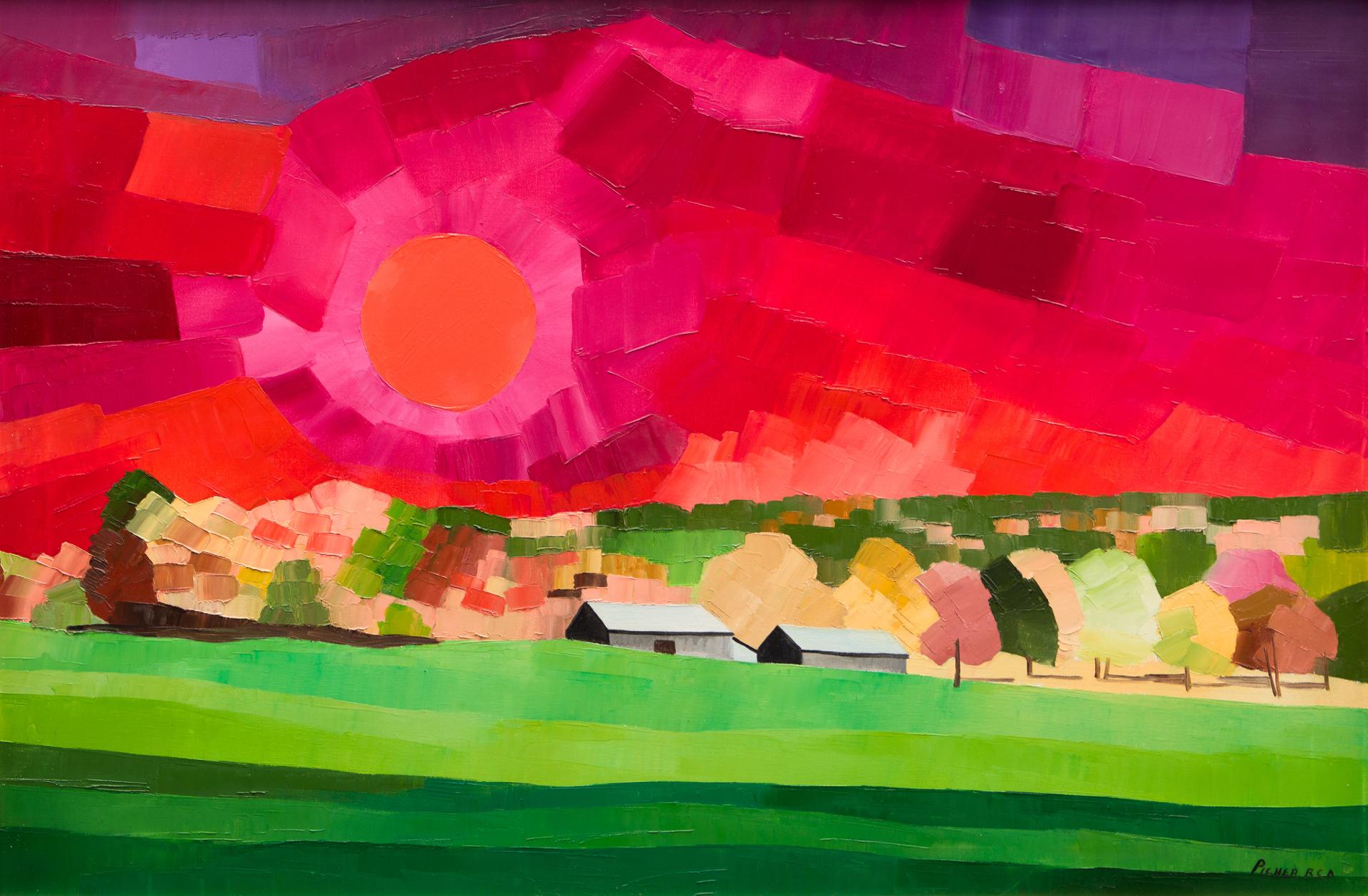Claude Picher (1927-1998) - Soleil sur l'automne, 1989