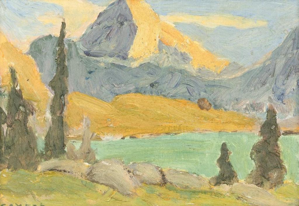 Albert E. Sexton (1905) - Mountain and Lake