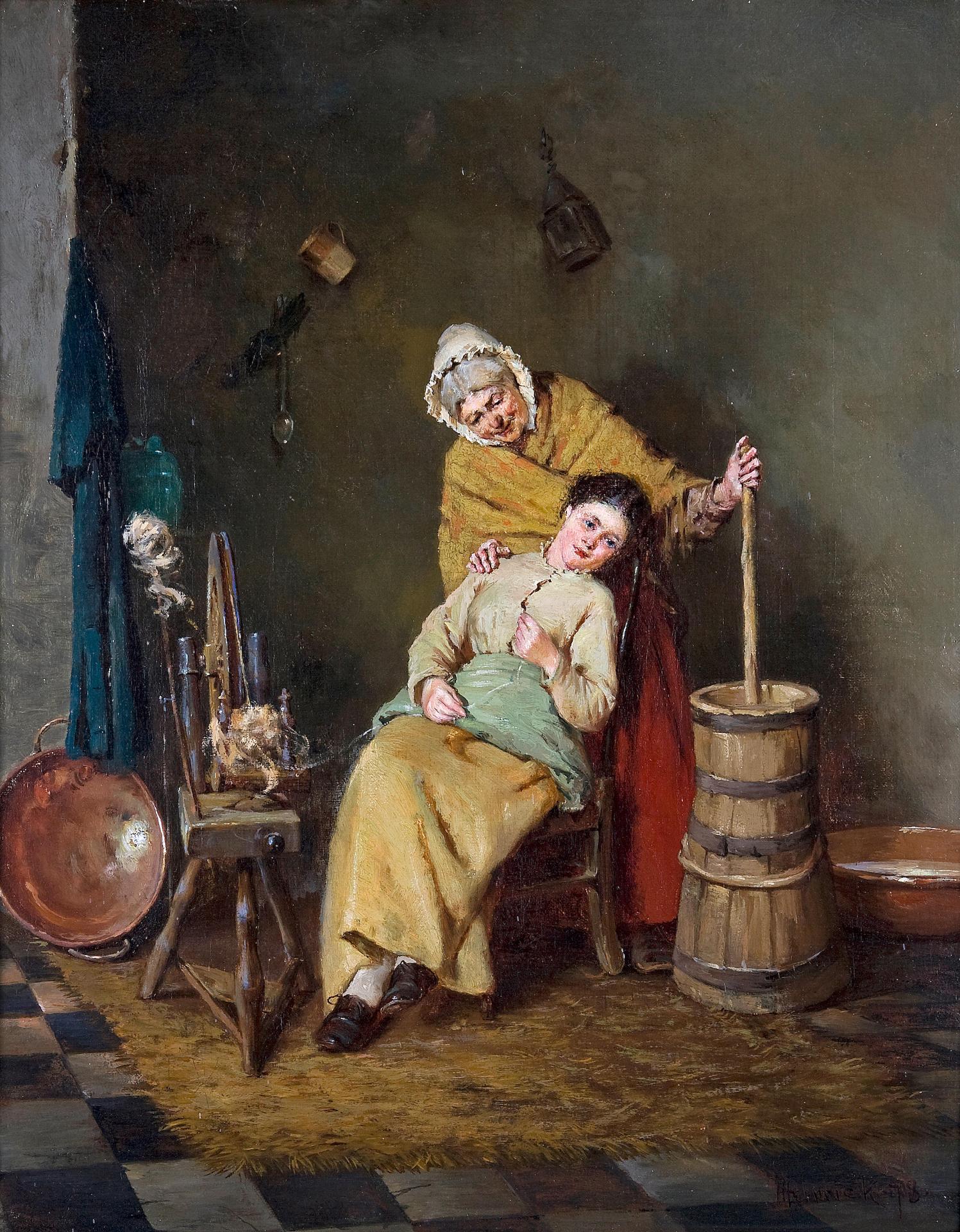 Howard Helmick (1845-1907) - Her first love