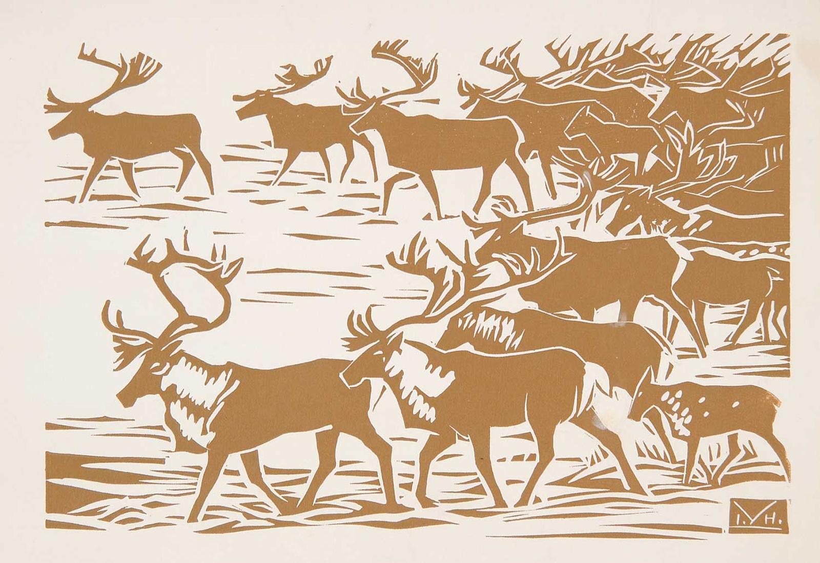 Illingworth Holey (Buck) Kerr (1905-1989) - Untitled - Caribou Pride