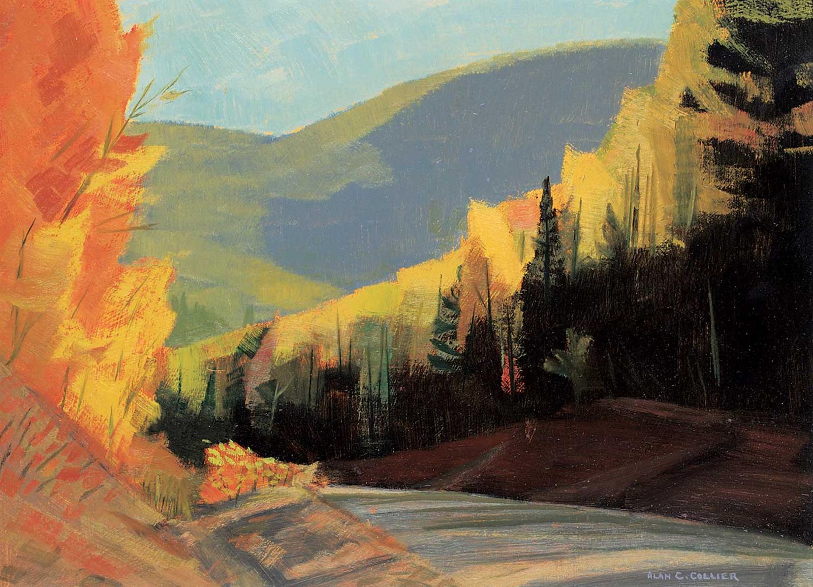 Alan Caswell Collier (1911-1990) - Autumn Roadside, Near New Carlaw, Ont. Madawaska Valley