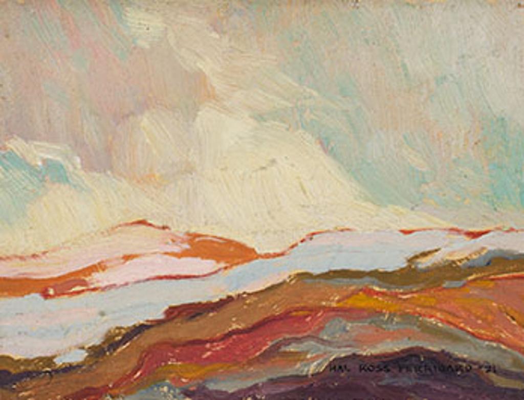 Hal Ross Perrigard (1891-1960) - Rocks and Snow