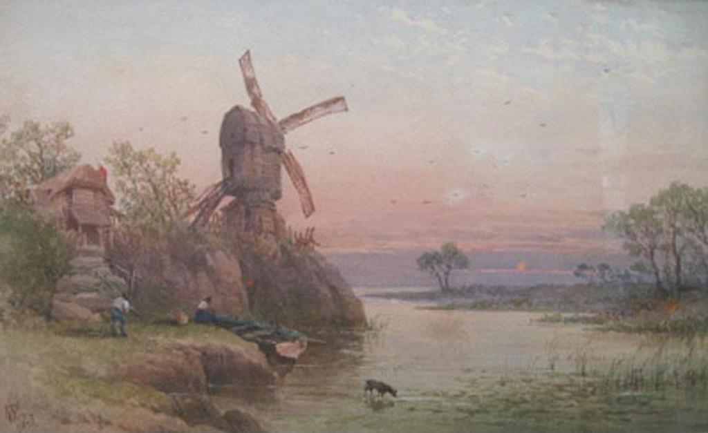 Willam Collingwood - Old Mill Near Rochester