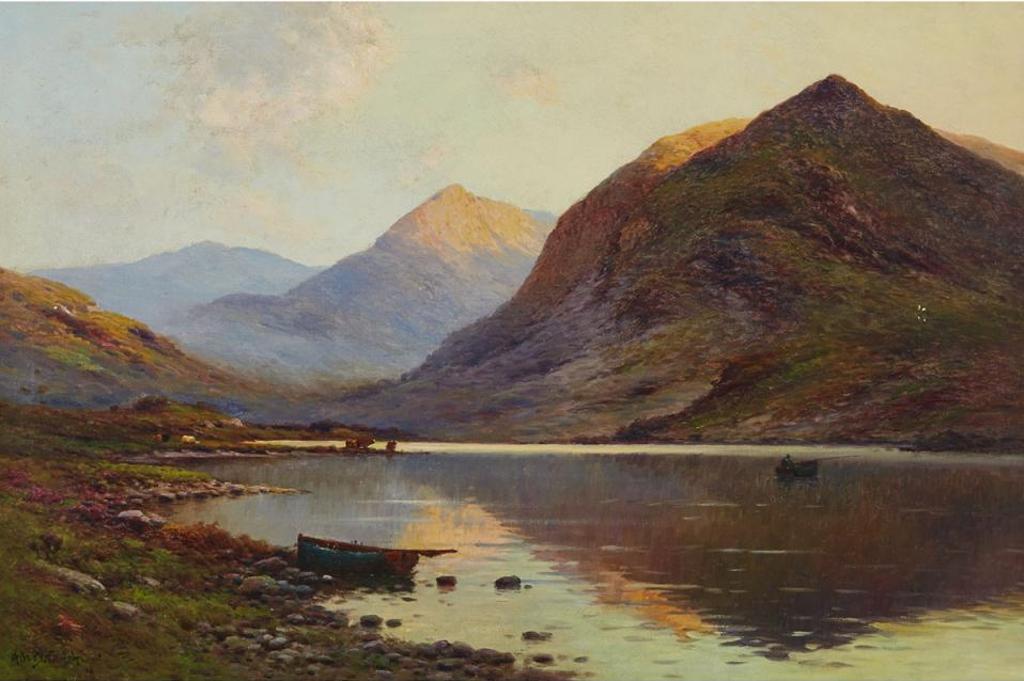 Alfred Fontville de [Junior] Breanski (1877-1957) - Evening, Crommock Water