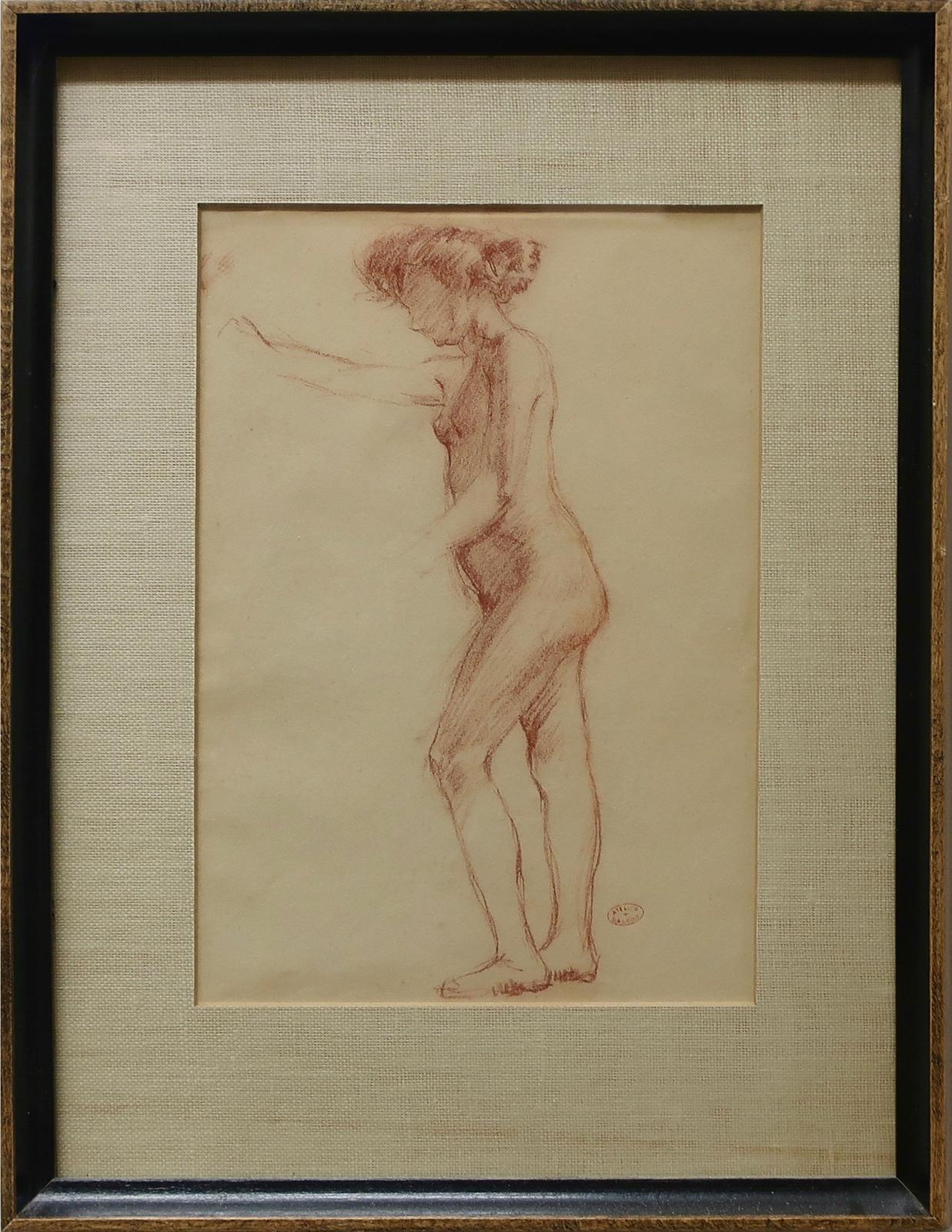 Clarence Alphonse Gagnon (1881-1942) - Standing Female Nude