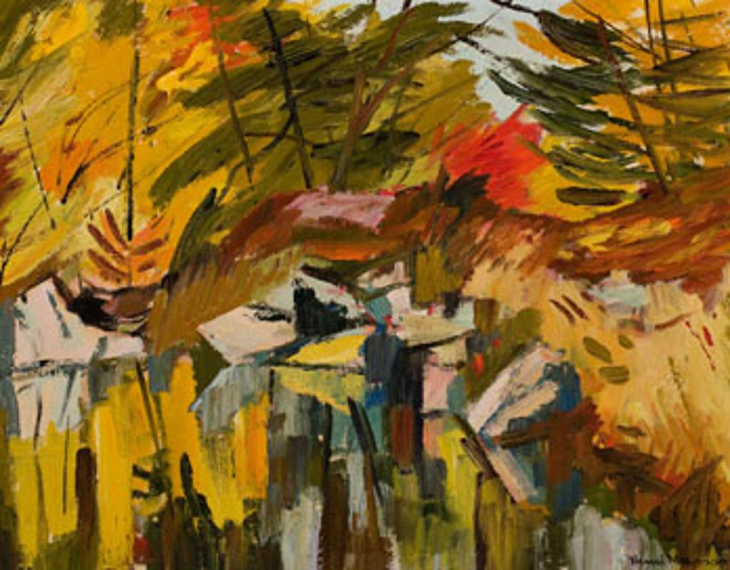 Henri Leopold Masson (1907-1996) - Reflected Rocks and Trees, October