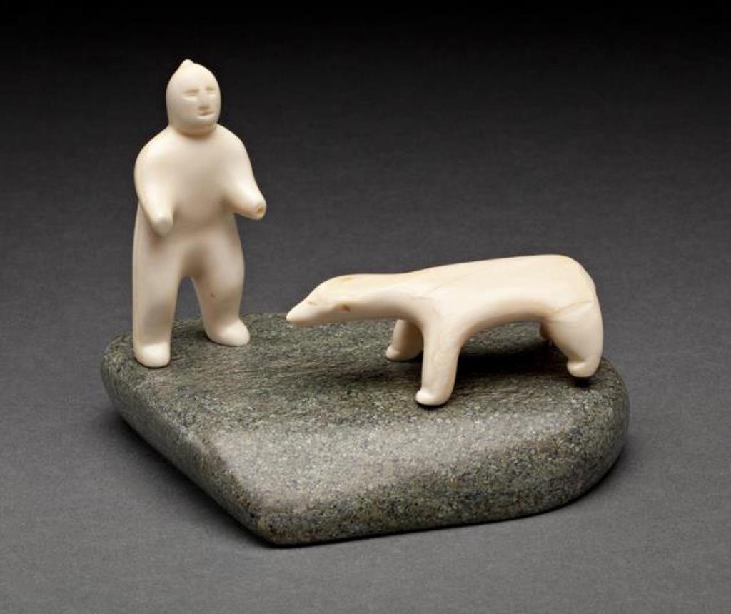 Paul Siusangnark (1929-1980) - Repulse Bay, Hunter and Bear