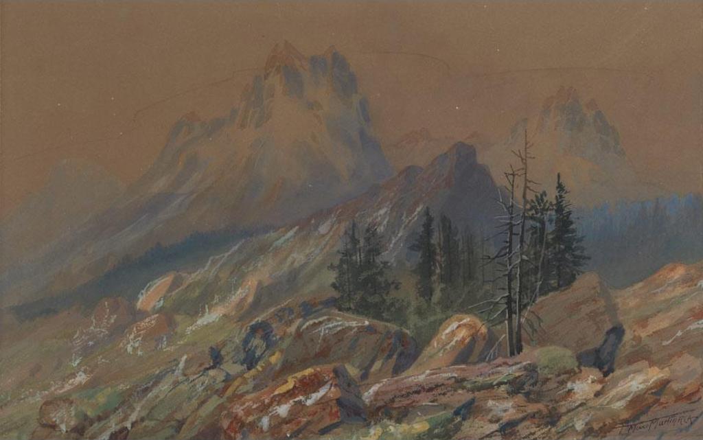 Thomas Mower Martin (1838-1934) - Rocky Mountain Vista