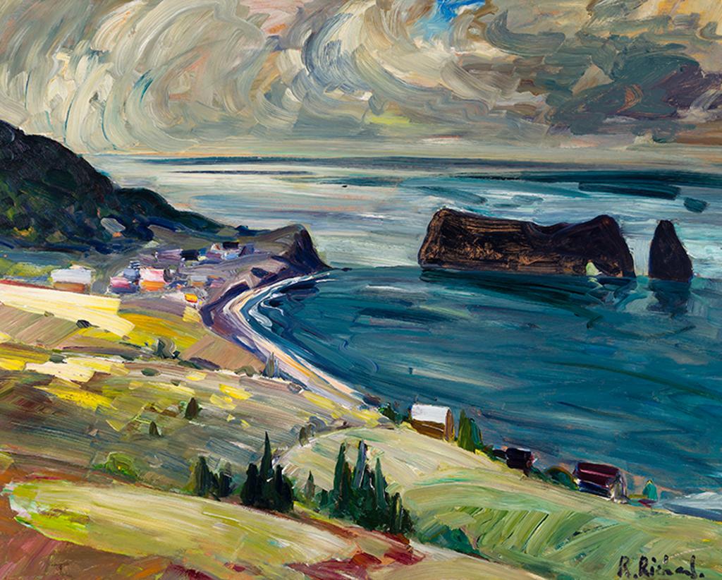 René Jean Richard (1895-1982) - Rocher Percé, Gaspésie