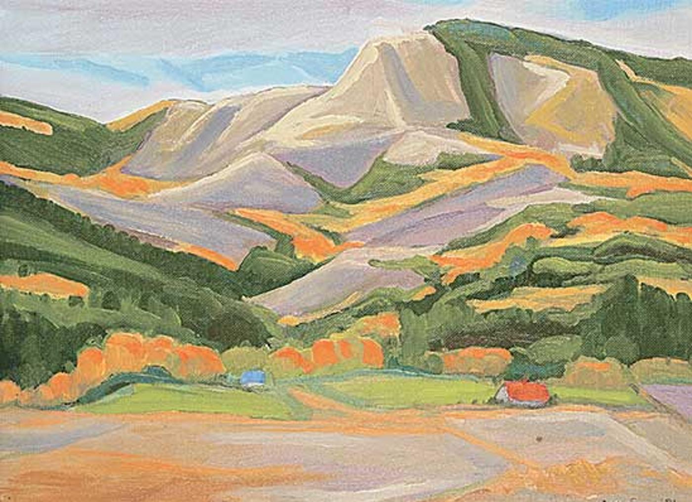 John Harold Thomas Snow (1911-2004) - Square Butte
