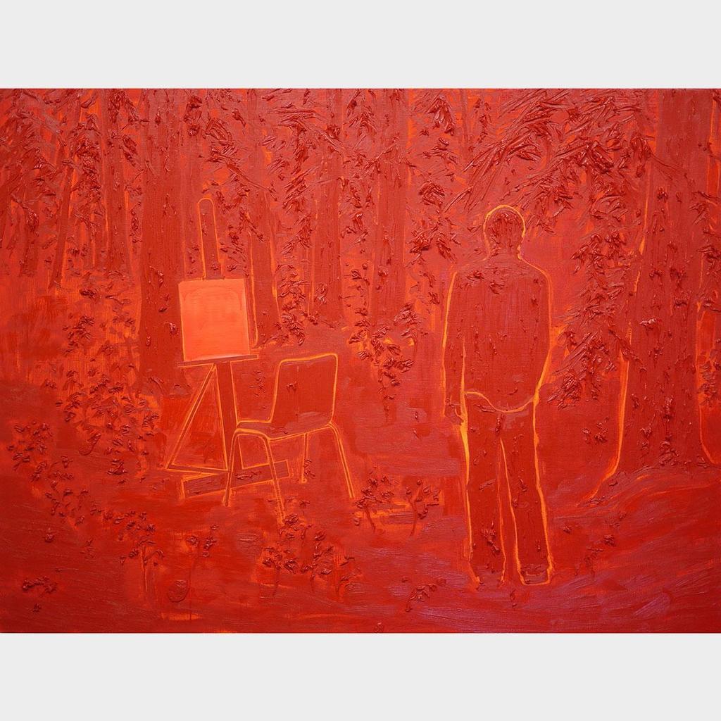 Kim Dorland (1974) - Dripping Dream #3 (Nightmare), 2013