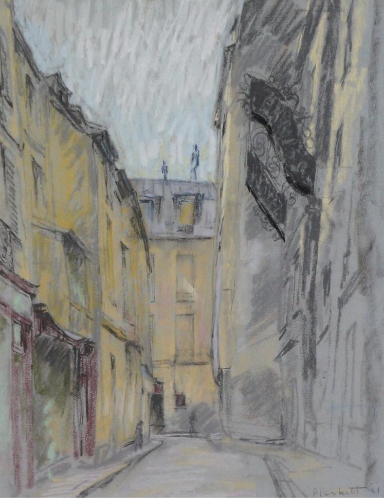 Joseph (Joe) Francis Plaskett (1918-2014) - Paris, Le Marais; 1961