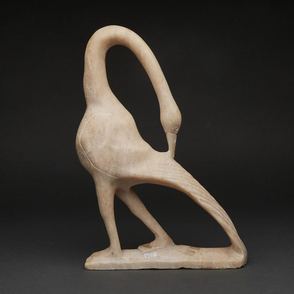 Qimiata Nungusuituq (1948) - Preening Crane