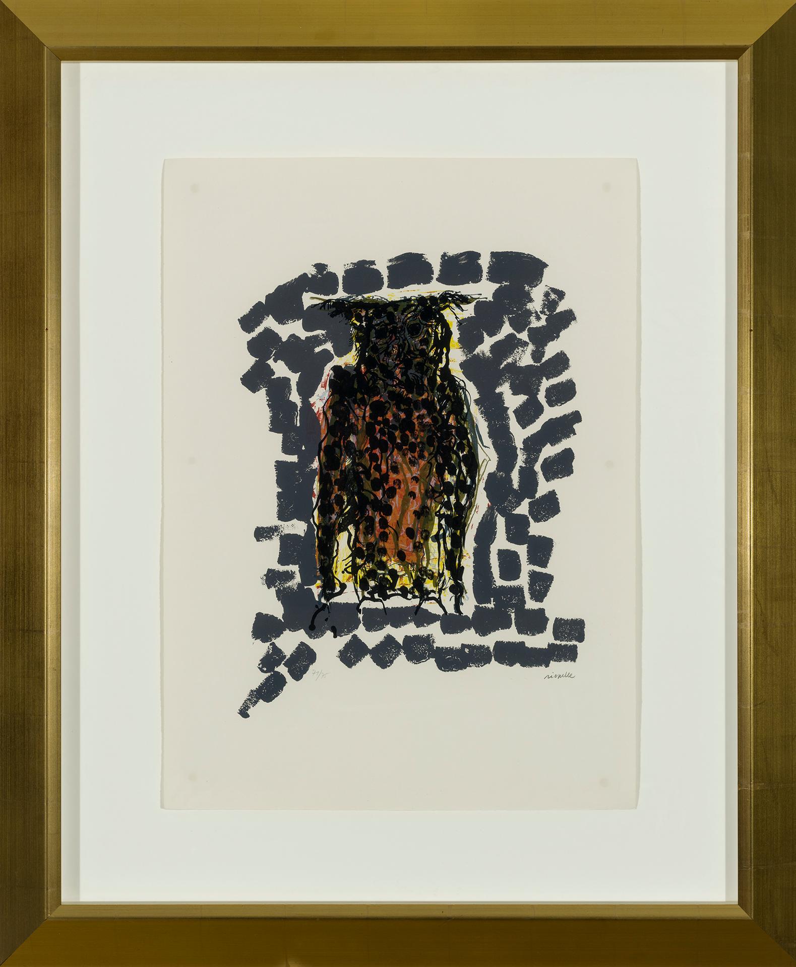 Jean-Paul Riopelle (1923-2002) - Hibou X, 1970