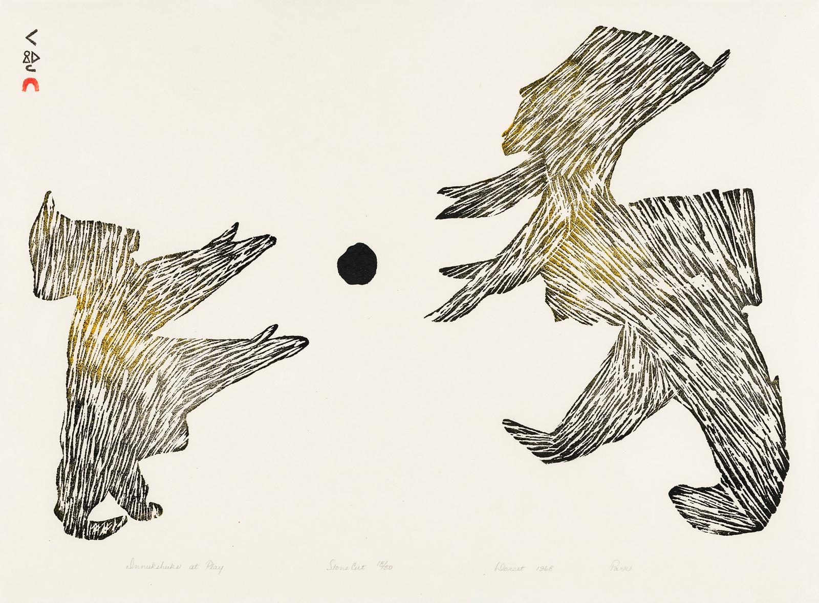 Parr (1893-1969) - Innukshuks At Play