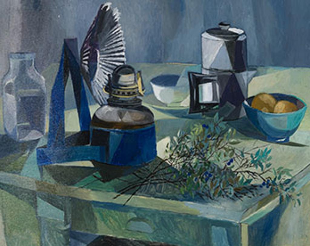 Betty Roodish Goodwin (1923-2008) - Still Life with Lamp