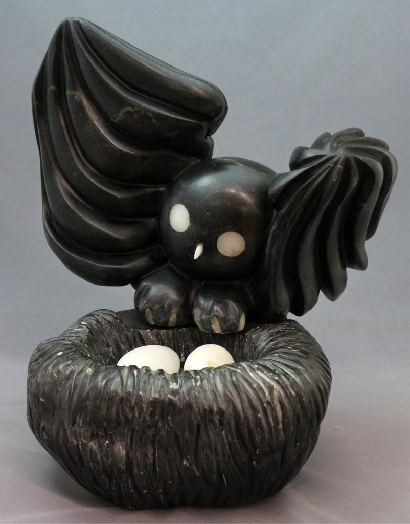 Eunicey Shytoo Muckpah (1956) - Owl Guarding Its Nest; 1994