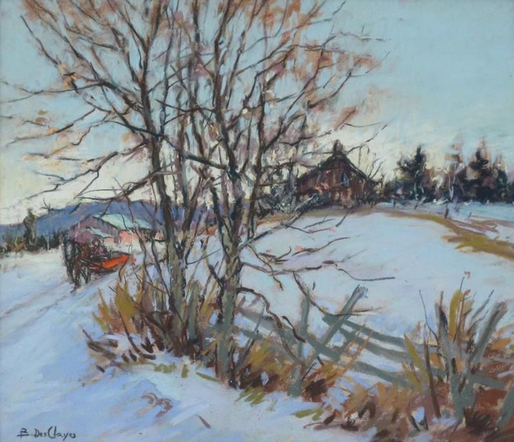 Berthe Des Clayes (1877-1968) - The Road To St. Sauveur