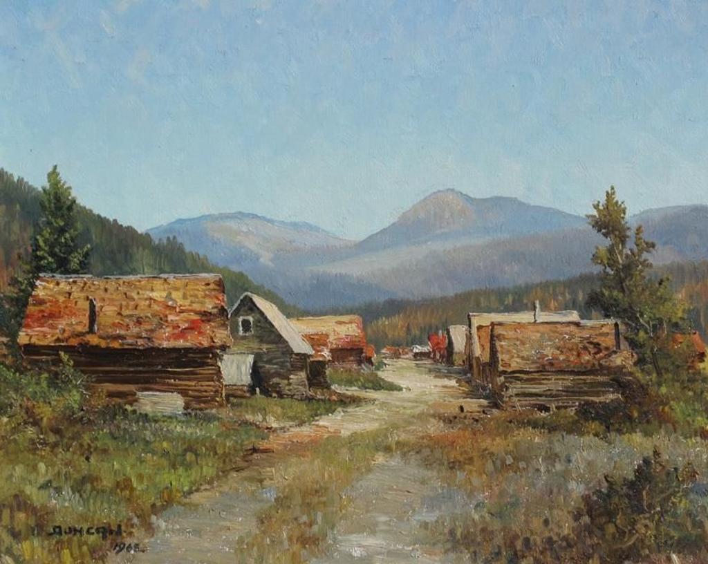 Duncan Mackinnon Crockford (1922-1991) - Barkerville, Bc; 1965