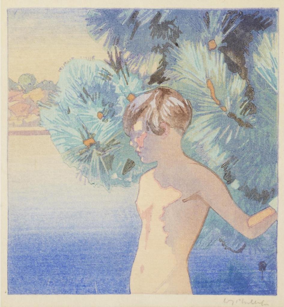 Walter Joseph (W.J.) Phillips (1884-1963) - Mary At Muskoka