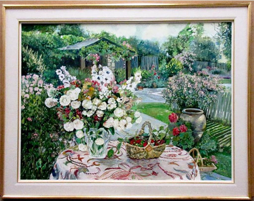Yvette Boulanger (1932-2015) - Terrasse En Bretagne