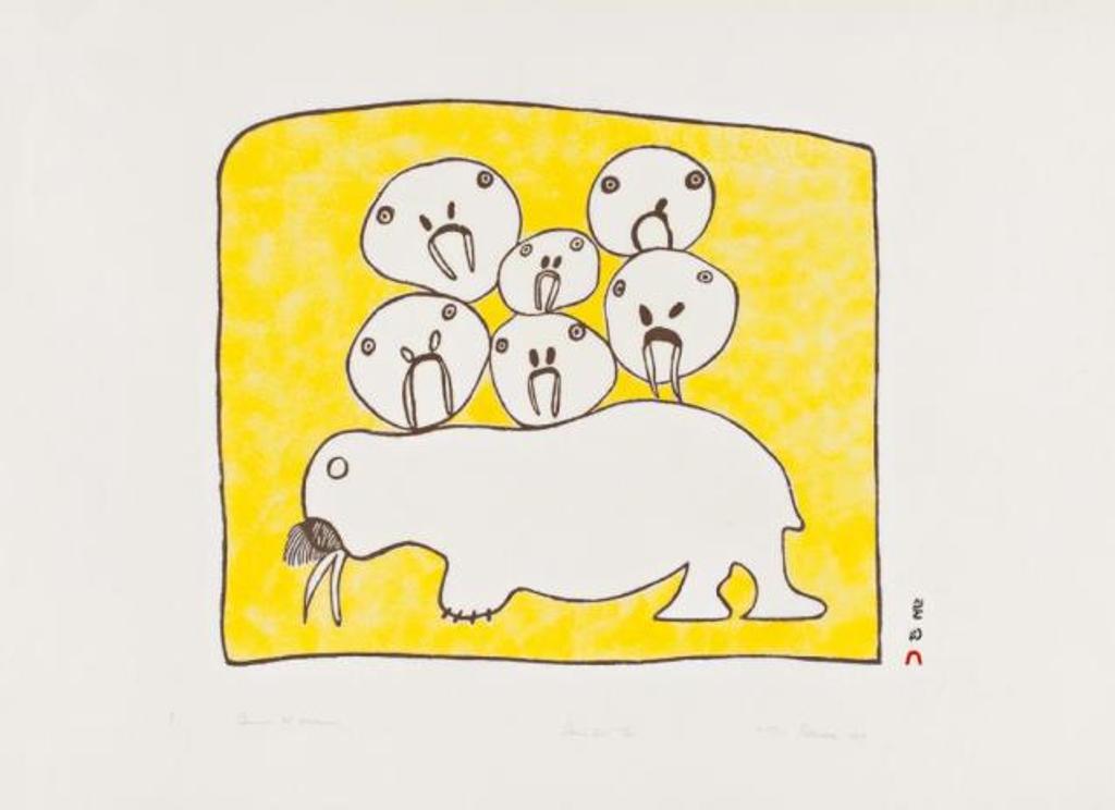 Pitseolak Ashoona (1904-1983) - Untitled