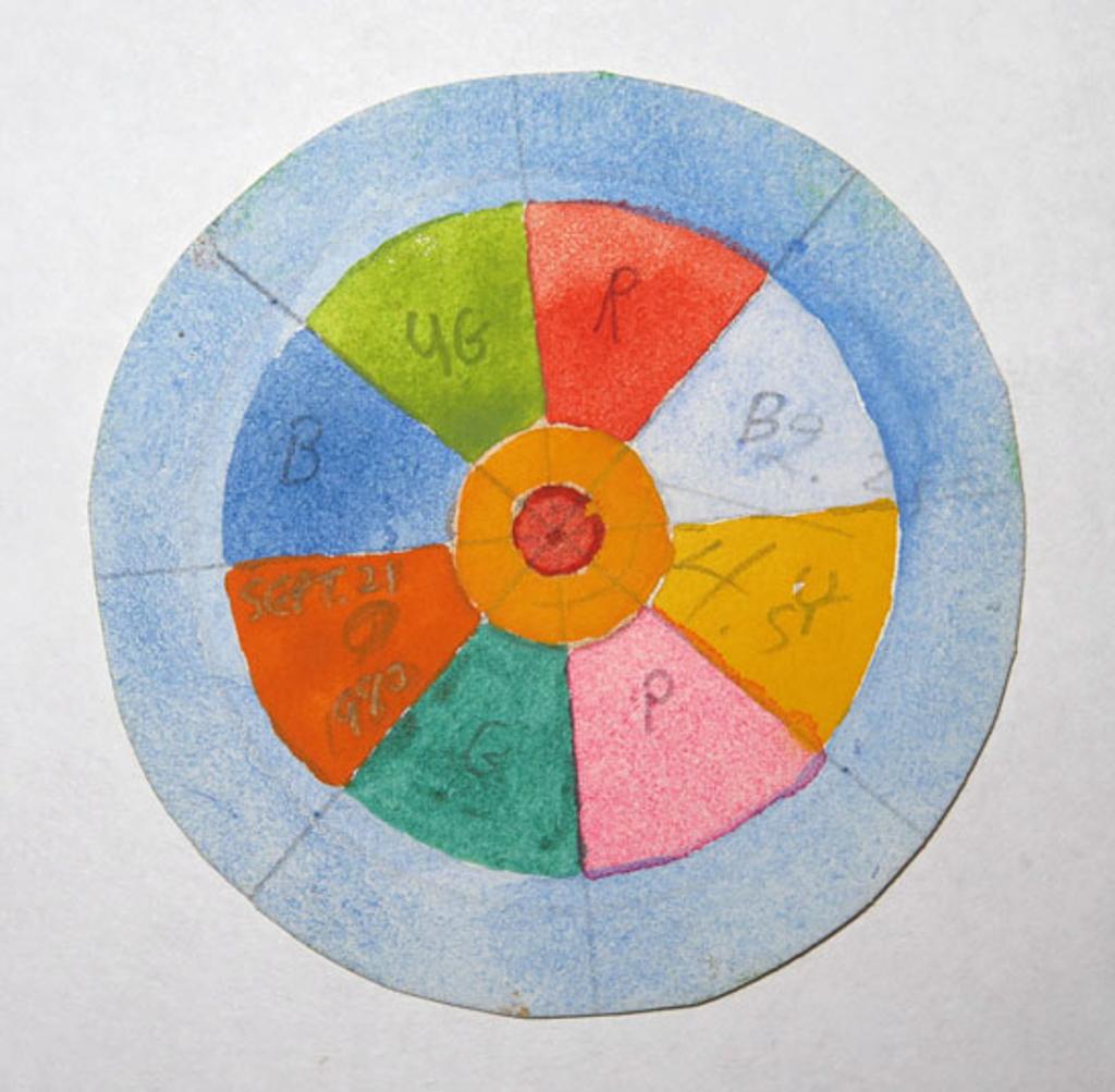 Gregory Richard Curnoe (1936-1992) - A Circle of Eight Equal Sections