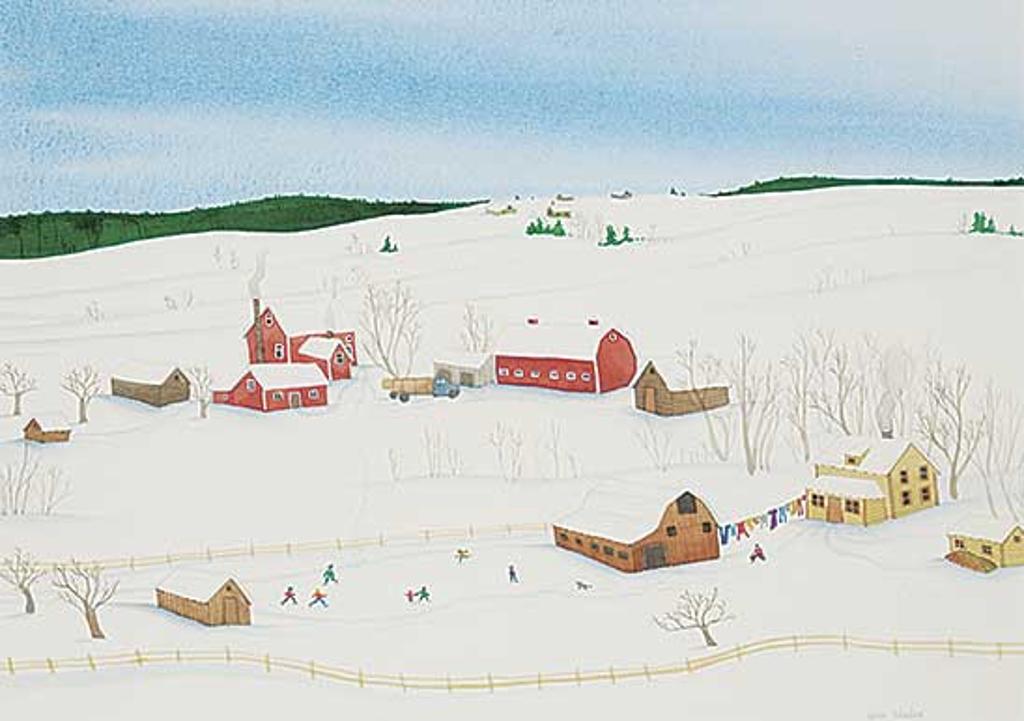 Ann Blades (1947) - Untitled - Campbell's Pond