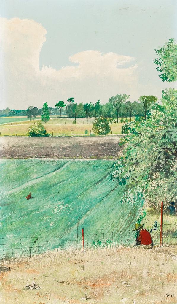 William Kurelek (1927-1977) - Nature, Poor Stepdame, Cannot Slake My Drought