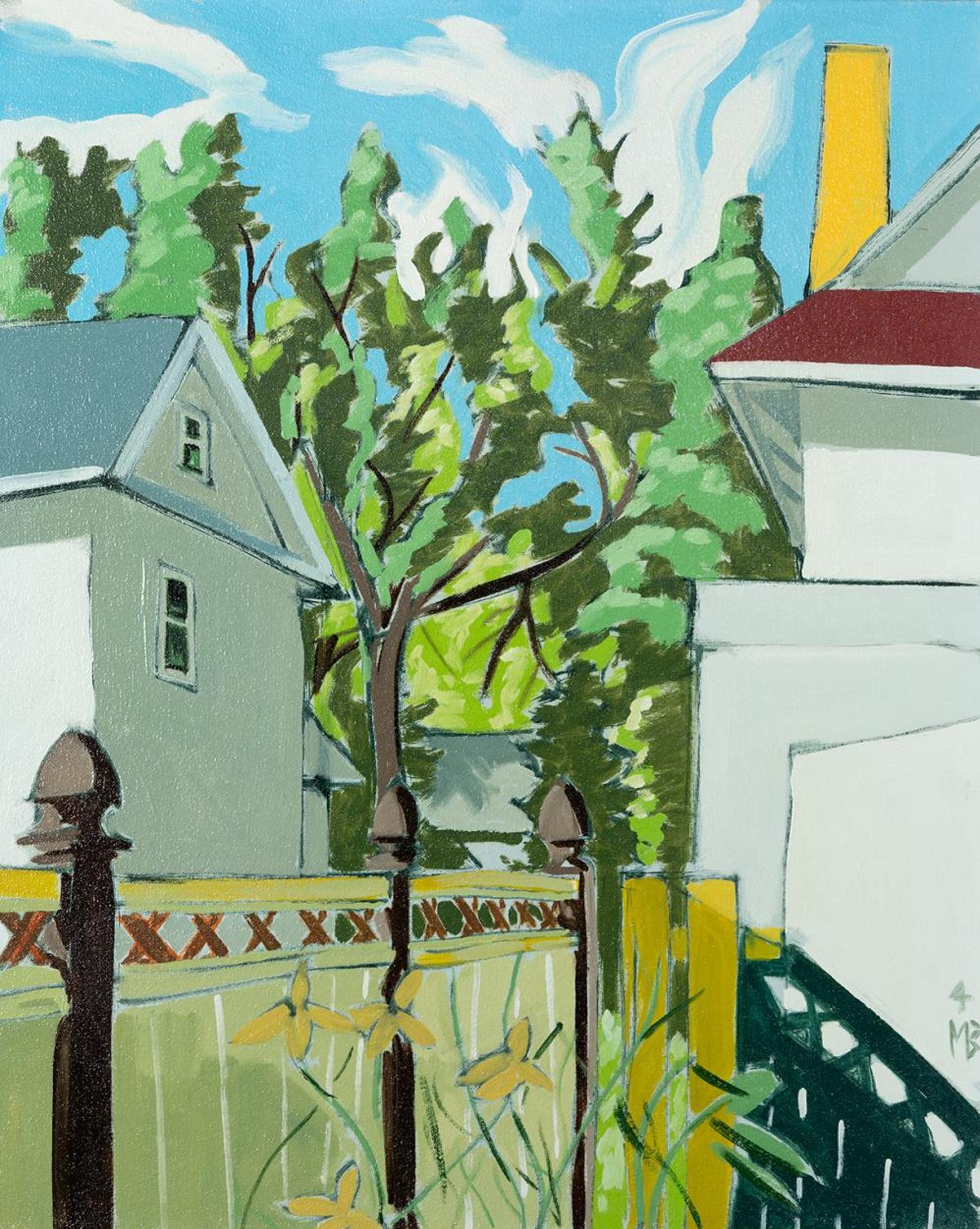 Michael Bromley (1955) - Untitled - Fences