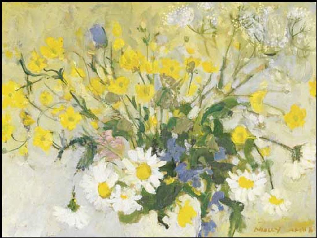 Molly Joan Lamb Bobak (1922-2014) - Summer Flowers