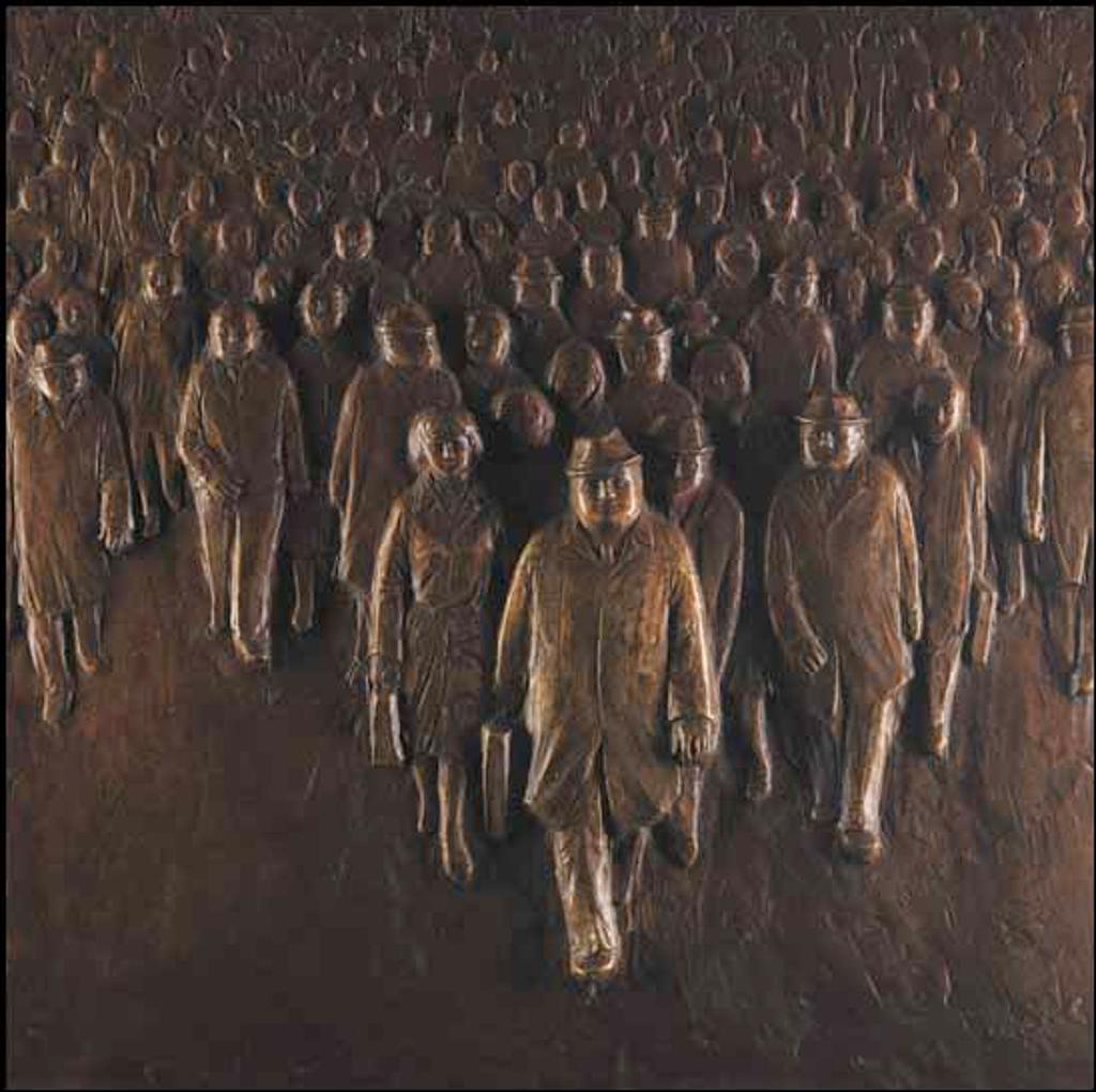 William Hodd (Bill) McElcheran (1927-1999) - The Crowd