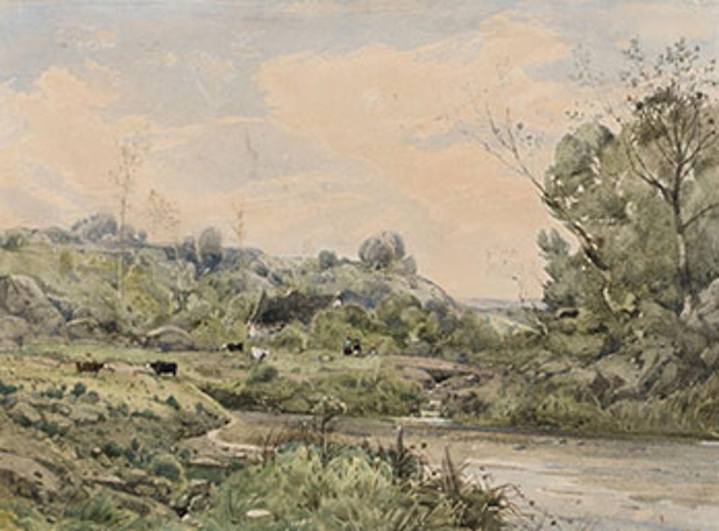 Henri-Joseph Harpignies (1819-1916) - Souvenir de Cernay